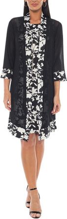 Marina Rossini Printed Mini Dress