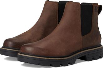 Sorel Revel Rd Chelsea Waterproof Womens Boots Tobacco/Black : 5.5 B - Medium, Suede