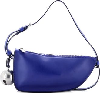 Burberry Shield Sling Shoulder Bag Leather Mini crossbody bag - Blauw