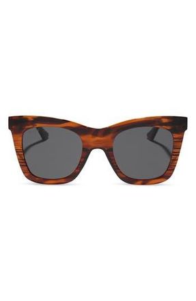 DIFF Eyewear 50mm Talia Square Sunglasses in Mahogany Tortoise at Nordstrom Rack