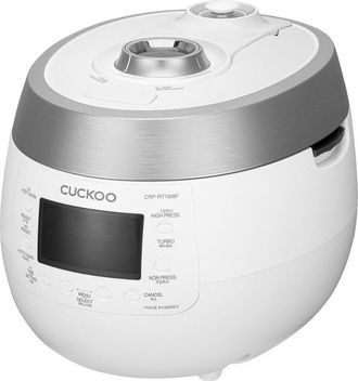 The Cuckoos Nest Cuckoo Crp-rt1008f Olla Arrocera Blanca Y Plateada 1,8 L