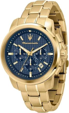Maserati Successo - Heren - Horloges - Geel - ONE Size - Accessoires