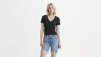 Levi's Muse Tee - Womens - XL - Black