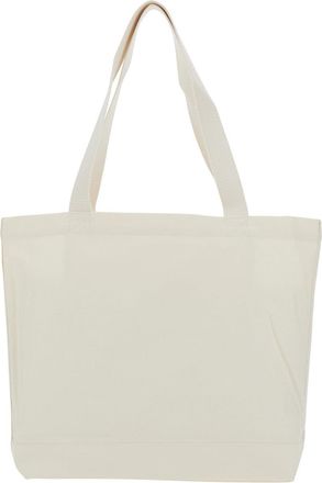 Maison Kitsun&eacute; Mens Shoulder Bag Dressed Fox White Cotton