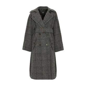 Max Mara Dames, Mantels, Grijs, Maat: XL