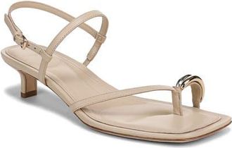 Vince Polli Kitten Heel Sandal in Birch Sand at Nordstrom, Size 5.5