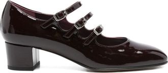 Carel Brown Kina Leather Pumps