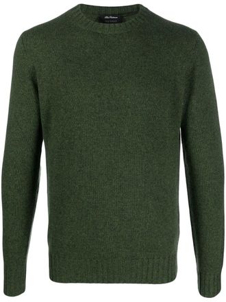 Dell'Oglio crew neck cashmere jumper - Green
