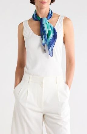 Vince Camuto Bold Stripe Bandana in Chambray Multi at Nordstrom Rack