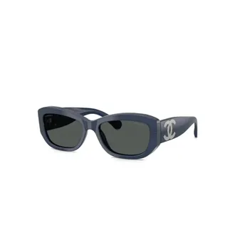 Chanel 1816S4 Sunglasses - female - Chanel - Sunglasses - Blue - 55 MM - Accessories