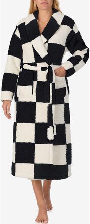 Sanctuary Checkered Robe in Black Check at Nordstrom Rack, Size X-Small/small