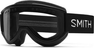 Smith Cariboo OTG Snow Goggles in Black /Clear at Nordstrom