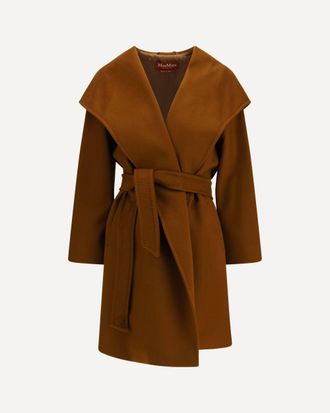 Max Mara Wool drap Newmang Coat Female 40