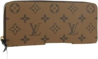 Louis Vuitton Pre-owned Wallets, female, Brown, Size: ONE SIZE Pre-owned Long Wallet