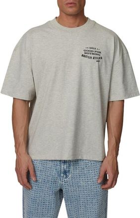 Good For Nothing Boxy-Fit Icarus T-Shirt in Grey at Nordstrom, Size Xx-Large Uk