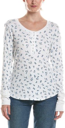 Michael Stars Regan Printed Henley