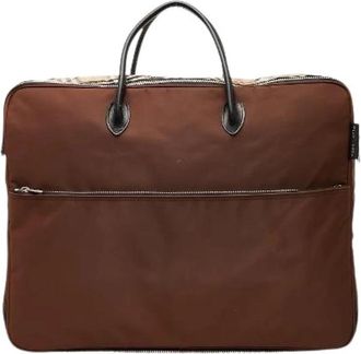 Burberry Pre-owned Tote Bags, female, Brown, Size: ONE SIZE Pre-owned Vintage Tote Bag