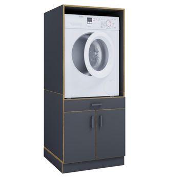 VCM Mueble Para Lavadora Rislo Cl Xl 162x67x48 - Vcm