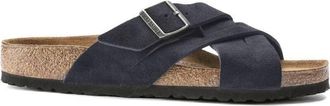 Birkenstock Womens Lugano Sandal In Midnight