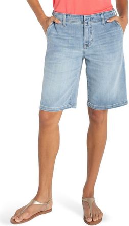 Liverpool L.A. Relaxed High Waist Denim Shorts in Las Virgenes at Nordstrom, Size 16