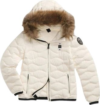 Blauer Aldie Down Jacket - - Jackets - Donna - Bianco - XS