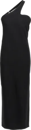 Sportmax Black Viscose Long Womens Skirt