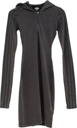Avavav AV Hooded Dress - Dames - Kleedjes - Grijs - M - Kleedjes