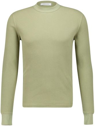 Ferragamo T-shirt con placca logo - Verde