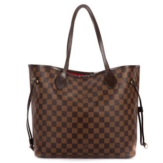 Louis Vuitton Pre-owned Womens Neverfull MM Shoulder Bag - Brown - One Size