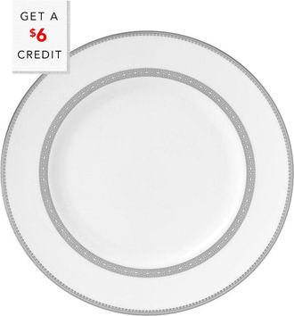 Wedgwood Vera Wang For Wedgwood Lace Dinner Plate 10.75In With $6 Credit