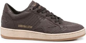 Golden Goose Zapatillas Ball Star de piel - Shoes - Mujer - Marr&oacute;n - 40 EU