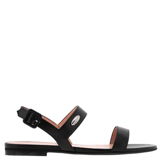 Bally Carlas Leather Flat Sandals