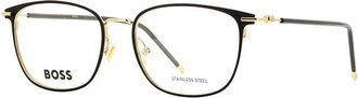 HUGO BOSS BOSS 1431 02M2 00 Black Gold Black 52mm