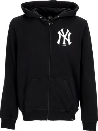 47 Brand Helix Zip Hoodie Neyyan - Heren - Vesten met rits - Zwart - XL - Katoen - Hoodies & sweatvesten
