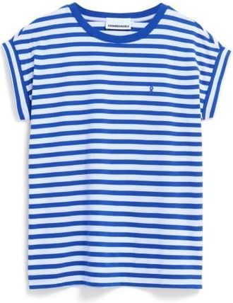 Armedangels Idaara Stripes T-Shirt f&uuml;r Damen | blau