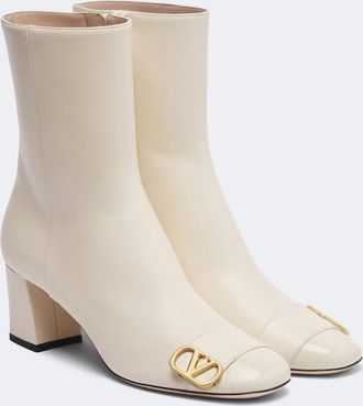 Valentino Garavani Veeside VLogo leather ankle boots
