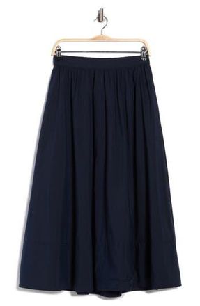 Elie Tahari Solid Pull-On Maxi Skirt in Deep Navy at Nordstrom Rack, Size X-Small