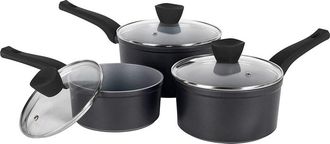 Russell Hobbs Juego De 3 Cacerolas Russell Hobbs Rh01706eu Con Acabado Perlado
