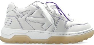 Off-white Schoenen, Heren, Wit, 42 EU, Leer, Out Of Office Chunky Sneakers