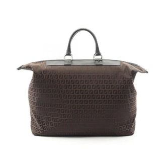 Fendi Vintage Weekend Bags, unisex, Brown, ONE SIZE, Pre-owned Canvas Weekend Bag