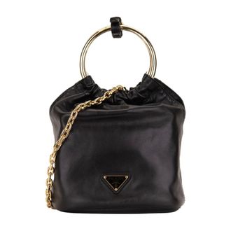 Prada Handbags, female, Black, Size: ONE SIZE Handbags