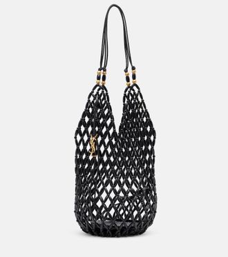 Saint Laurent Bolso al hombro Cassandre con cuentas