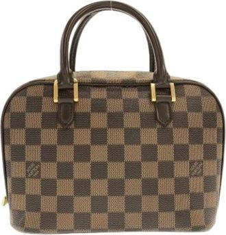 Louis Vuitton Pre-owned Handbags, female, Brown, Size: ONE SIZE Pre-owned Sarria Mini Handbag