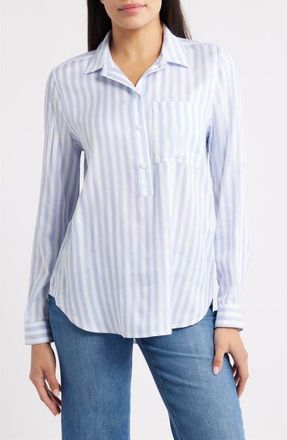 Beach Lunch Lounge Haley Popover Shirt in Mood Ring at Nordstrom, Size Small