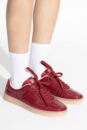 Amiri Pacific Bones Sports Shoes, Womens, Red