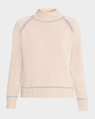 Max Mara Pescara Turtleneck Wool-Cashmere Sweater