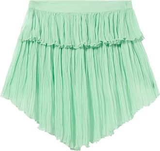 Blumarine Asymmetric-hem Mini Skirt