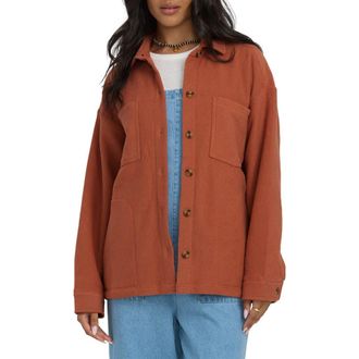 Billabong After Time Oversize Shacket in Sedona at Nordstrom Rack, Size X-Large