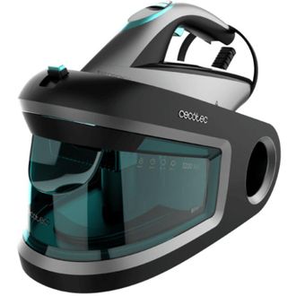 Cecotec Centro di stiratura orizzontale dede 3200 W con 8 bar de pressione, piastra in ceramica antiscivolo, sistema di sicurezza Auto Shut Off de, filtro