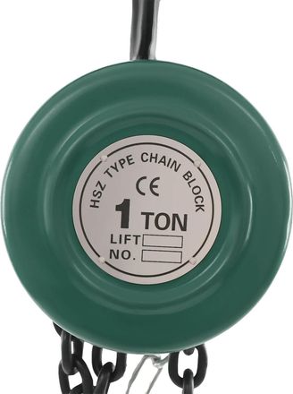 OEM Polipastos De Cadena Manuales, Accionamiento Manual, Capacidad De 1 Tonelada, Color Verde, 1000 Kg
